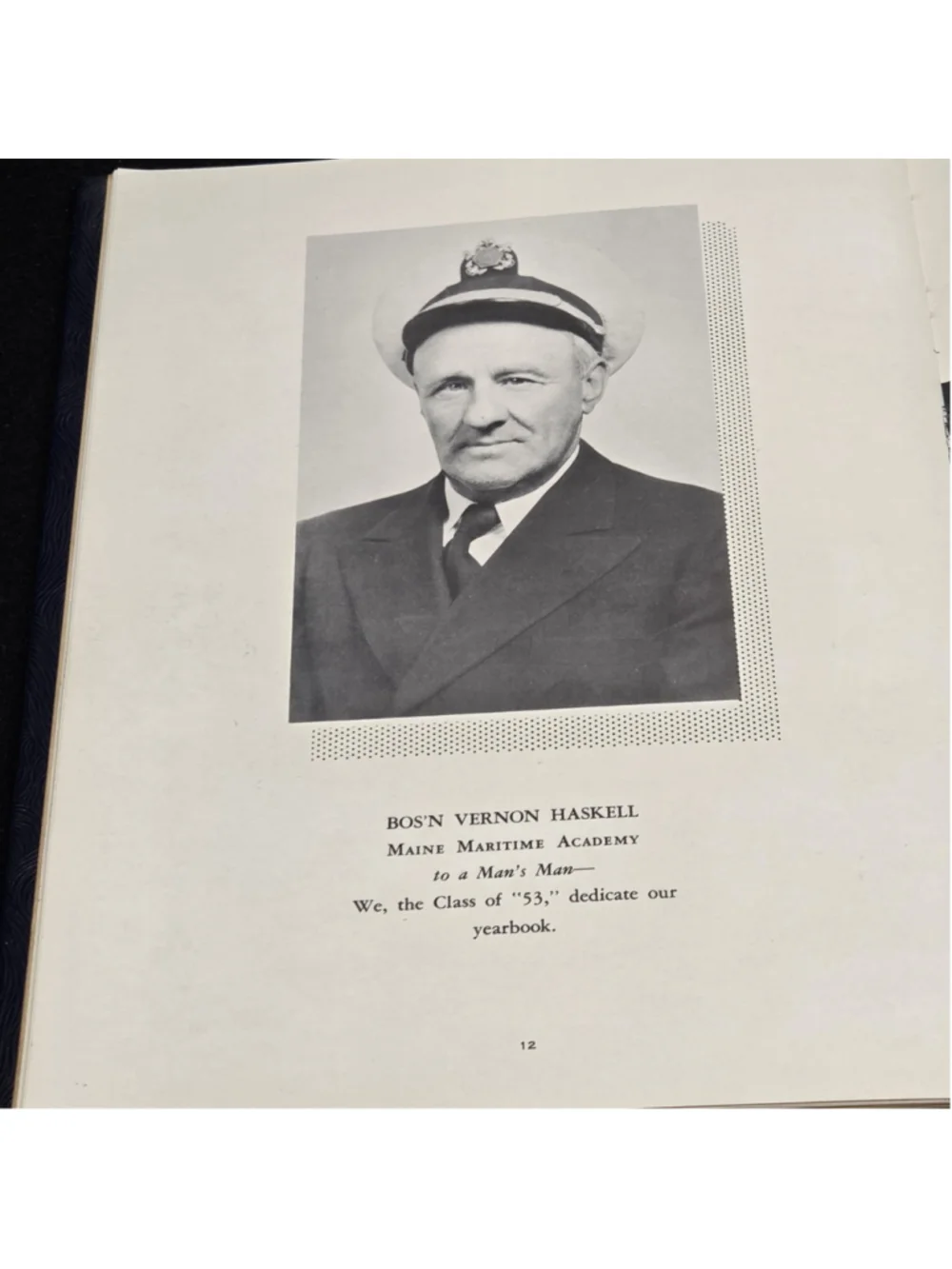 VTG 1953 College Yearbook Maine Maritime Academy Trick's Thalassophile Seafaring